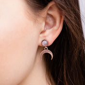 Rose Quartz Earrings