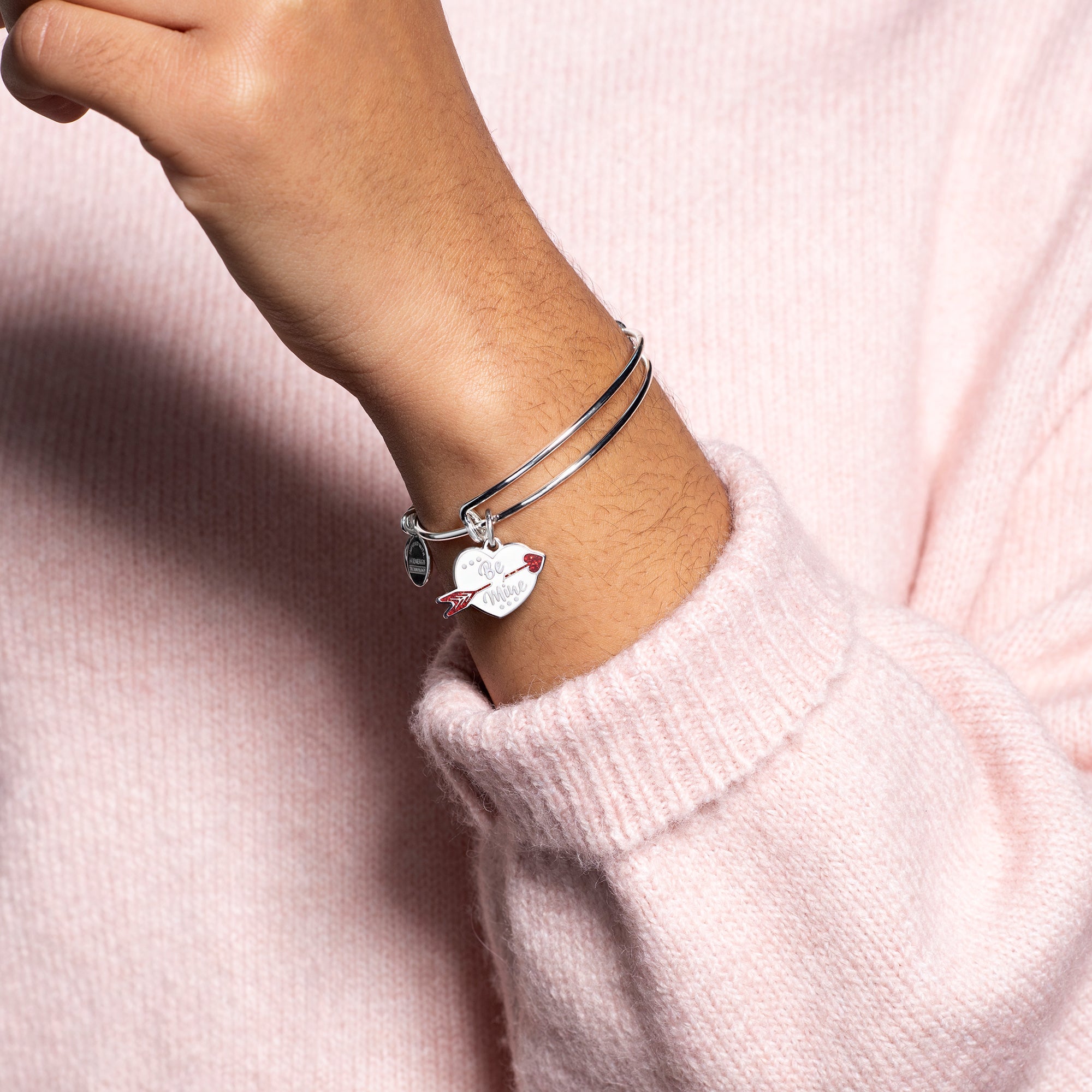 'Be Mine' Charm Bangle
