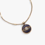 Sodalite Evil Eye Necklace