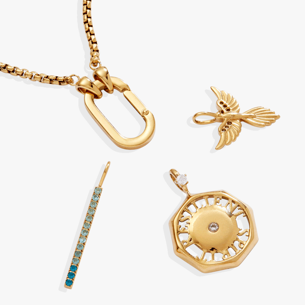 Resilience Trio Interchangeable Charm Necklace