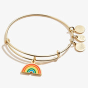 Rainbow Charm Bangle