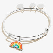 Rainbow Charm Bangle