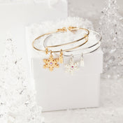 2022 Snowflake Charm Bangle