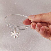 2022 Snowflake Charm Bangle