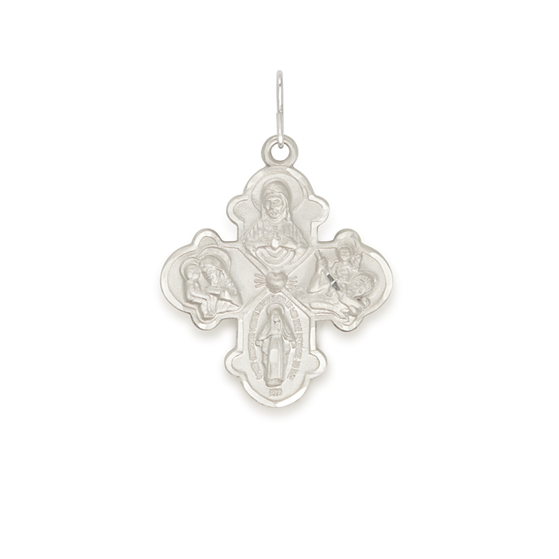 Four Way Cross Charm, Large