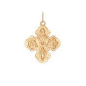 Four Way Cross Charm, Large