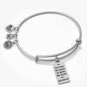 Energy Sun Oracle Charm Bangle Bracelet