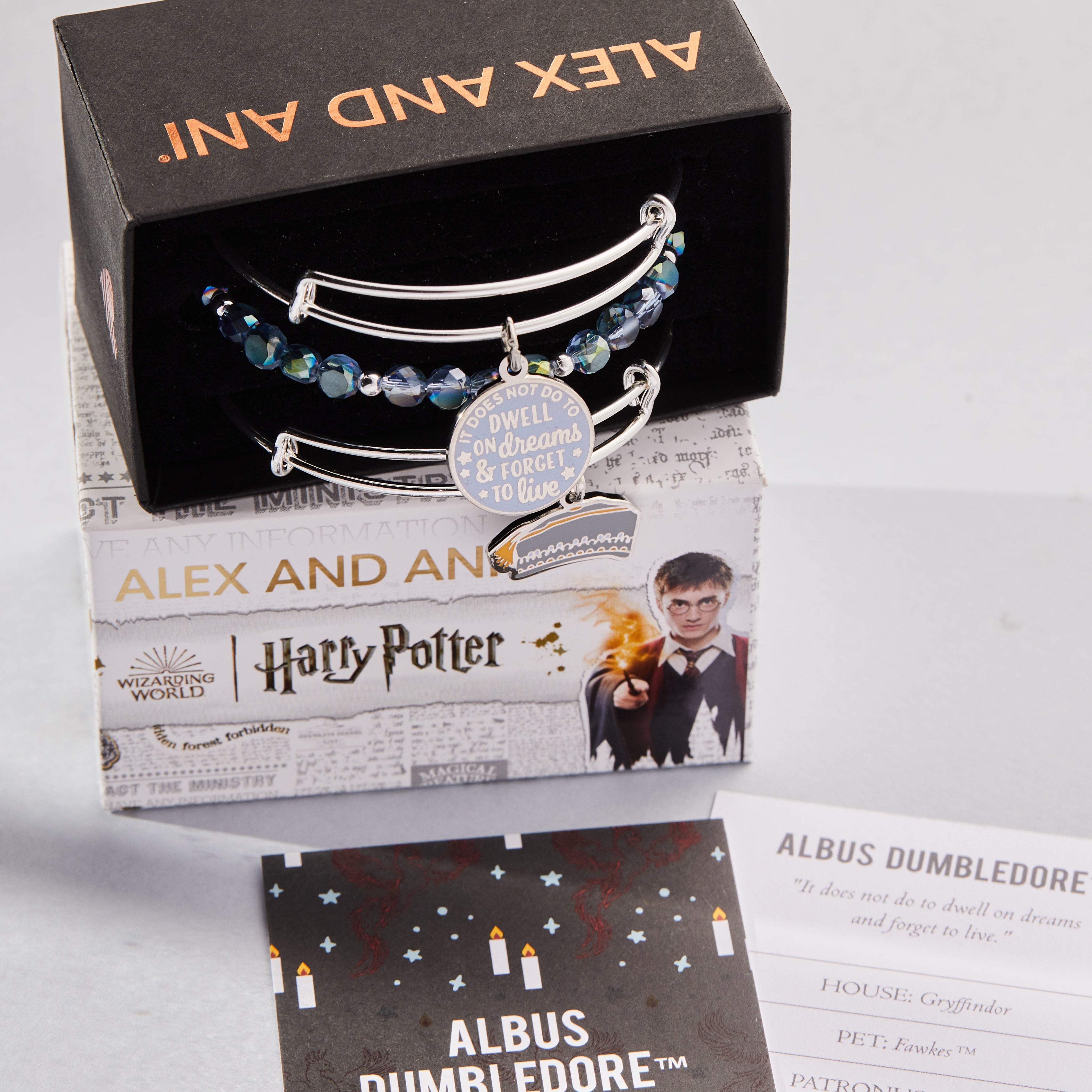 Harry Potter™ Dumbledore Bangle Bracelets, Set of 3