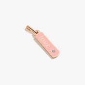 'Love' Tag Charm