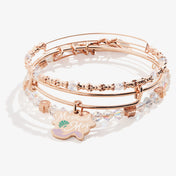 'Mermaid Magic' Charm Bangles, Set of 3