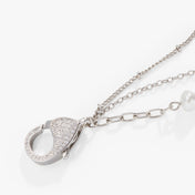 Multi-Chain Carabiner Clasp Bracelet