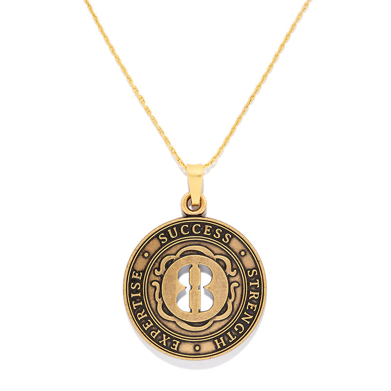 Number 8 Necklace, Expandable | Expertise, Success, and Strength
