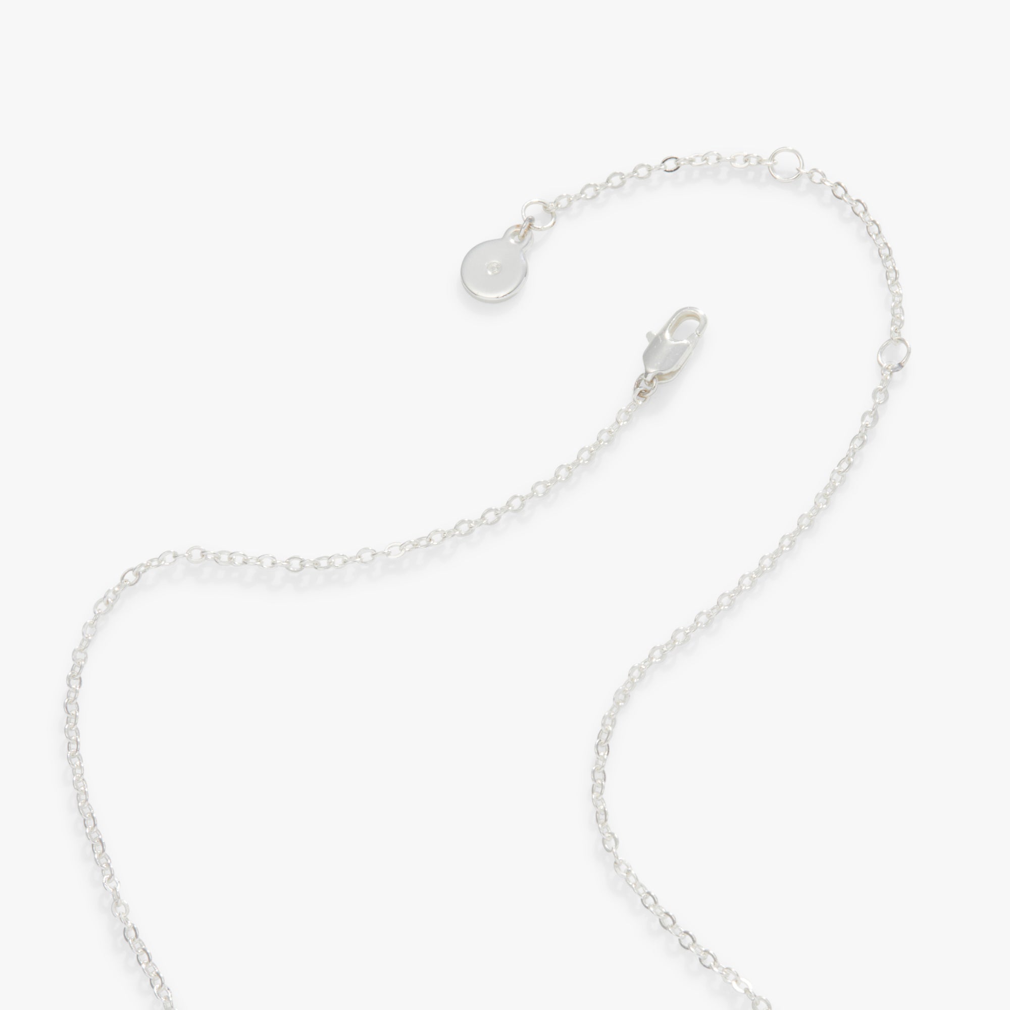 Pavé Cross Necklace, Adjustable