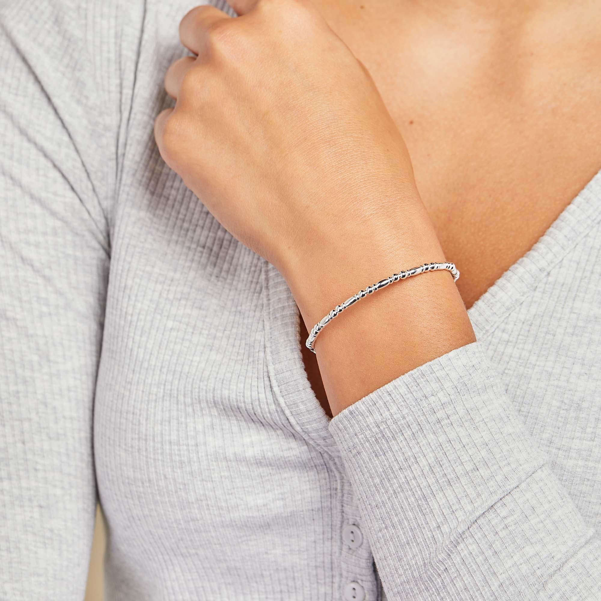 Siena Metal Beaded Bangle
