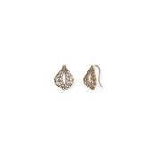 Leaf Drop Earrings, Small